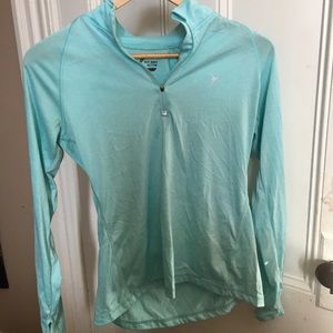 Light blue athletic top